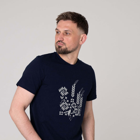Silver Tryzub T-Shirt